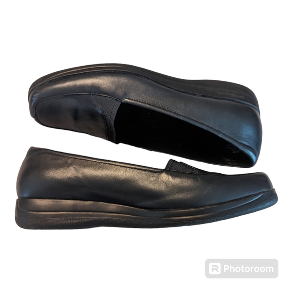 Grasshoppers Leather Slide On Casual Comfort Loafer Blue EH02004 Woman's 8.5M - Picture 8 of 11